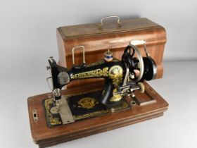 A Vintage Frister & Rossmann Manual Sewing Machine