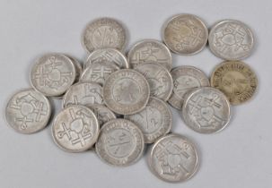 Twenty Ships Gambling Tokens, "Faith, Hope and Charity" Produced 1880