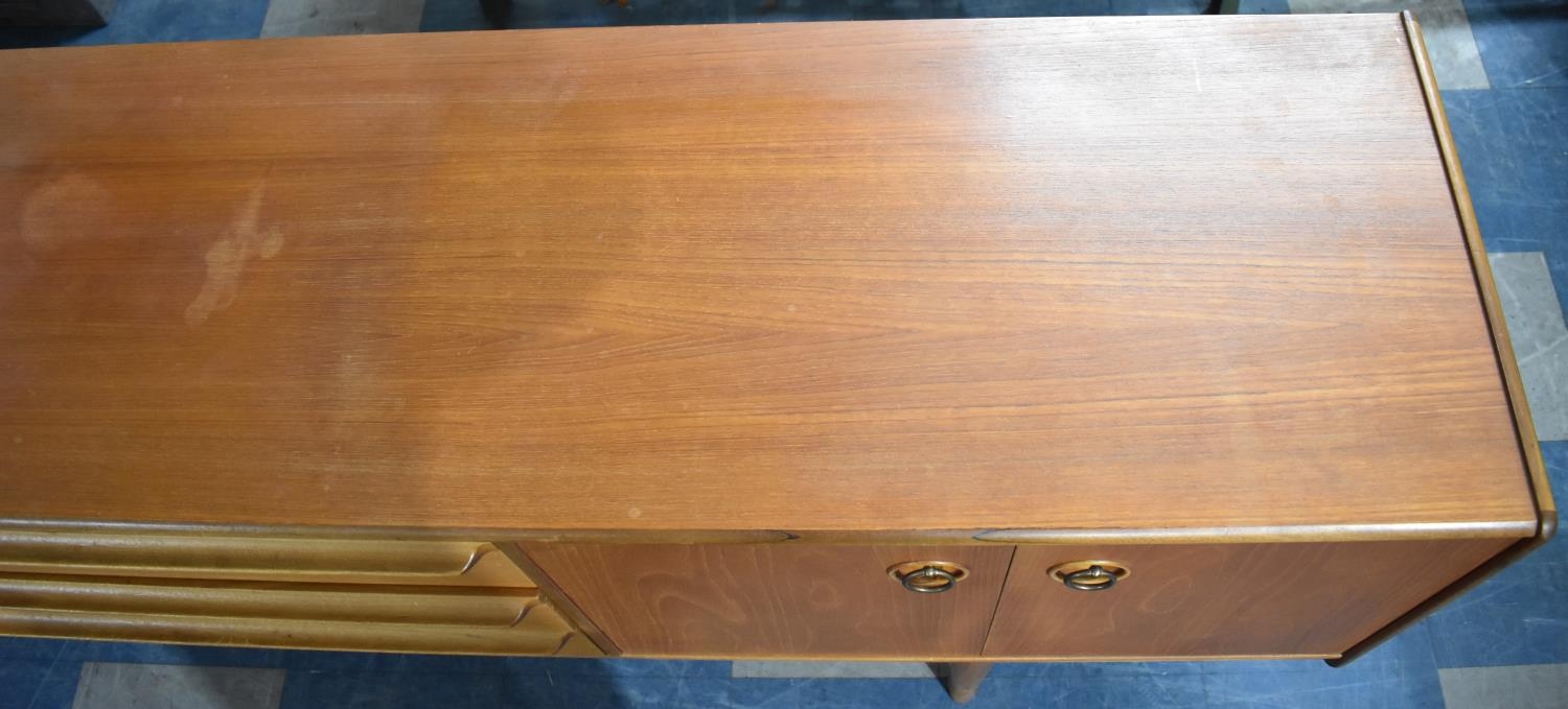 A 1970s McIntosh Teak Sideboard with Three Centre Drawers Flanked by Cupboards Either Side, 213cms - Image 3 of 6