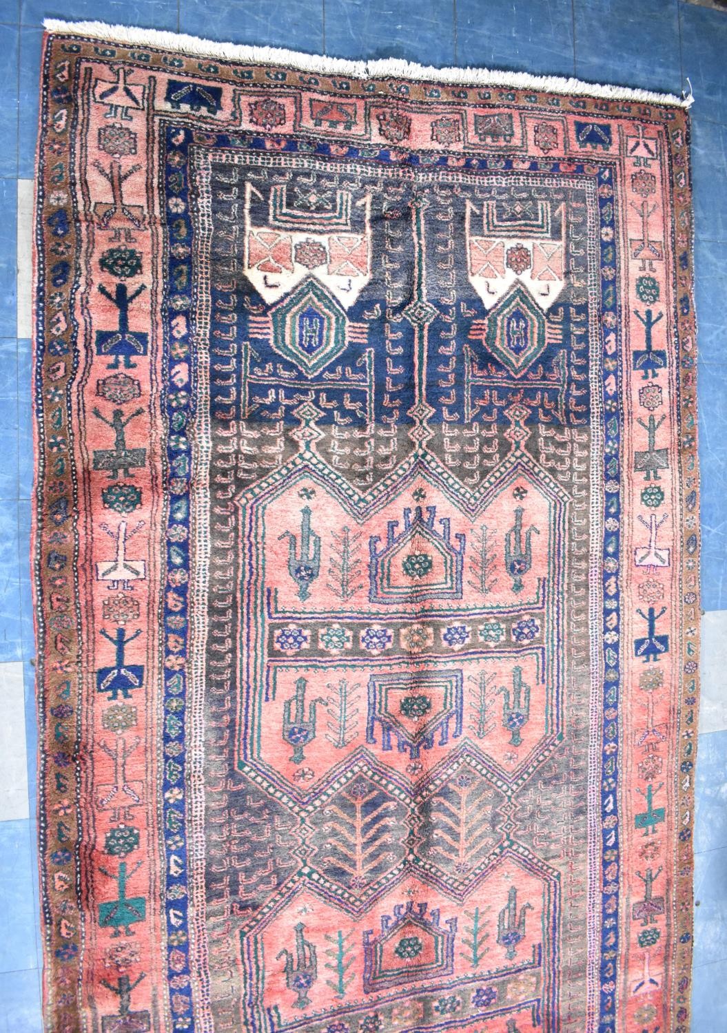 A Handmade Nahavand Carpet, 309x150cms - Image 2 of 4
