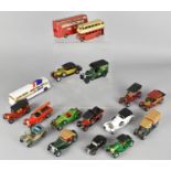 A Small Collection of Various Diecast Vintage Vehicles