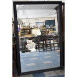 A Very Large Framed Wall Mirror, 119cms by 180cms