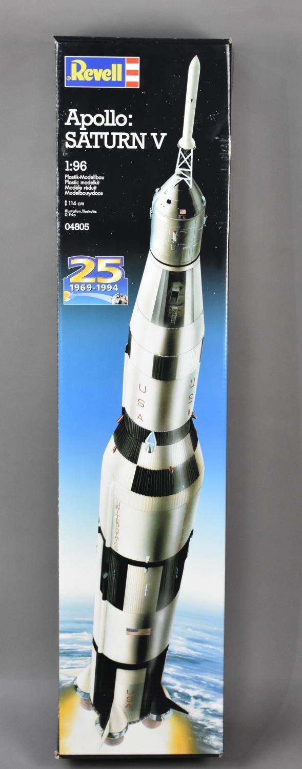 A Revell Plastic Model Kit for Apollo Saturn V Rocket in Sealed Box