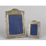 Two Silver Mounted Photo Frames, 5x8cm and 9x13cm