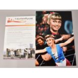 A Collection of Olivia Newton John Signed Photographs etc