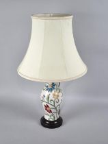 A Modern Ceramic Table Lamp and Shade
