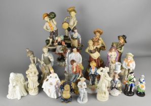 A Large Collection of Various Ceramic and Resin Figural Ornaments (Various Condition)