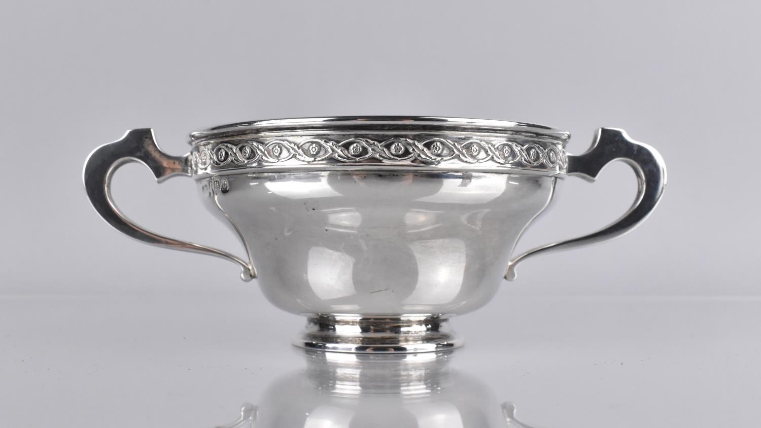 A Silver Twin Handled Bowl, Birmingham Hallmark, 171g - Image 2 of 3