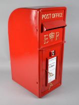 A Reproduction Vintage Style Post Box with Keys, 58cms High, Plus VAT