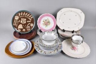 A Collection of Various Dinnerwares, Plates Etc