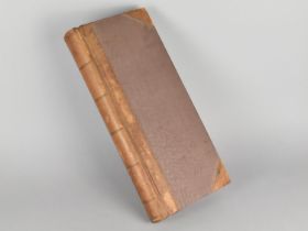 A Late 19th/Early 20th Century Brass Bound Ledger, Unused, 41x19cms