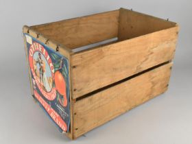 A Vintage Pine Othello Cyprus Citrus Fruit Crate, 47x30cm