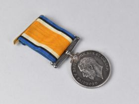 A WWI 1914-1918 Medal Awarded to G 53762 Pte H Fricker, Middlesex Regiment