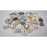 A Collection of Various Vintage Brooches to include Example by Hollywood, Crown, Early 20th