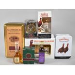 A Collection of Various Miniature Whiskies to Include Glenmorangie, Famous Grouse, Old St.Andrews
