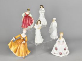 Six Various Royal Doulton Ladies