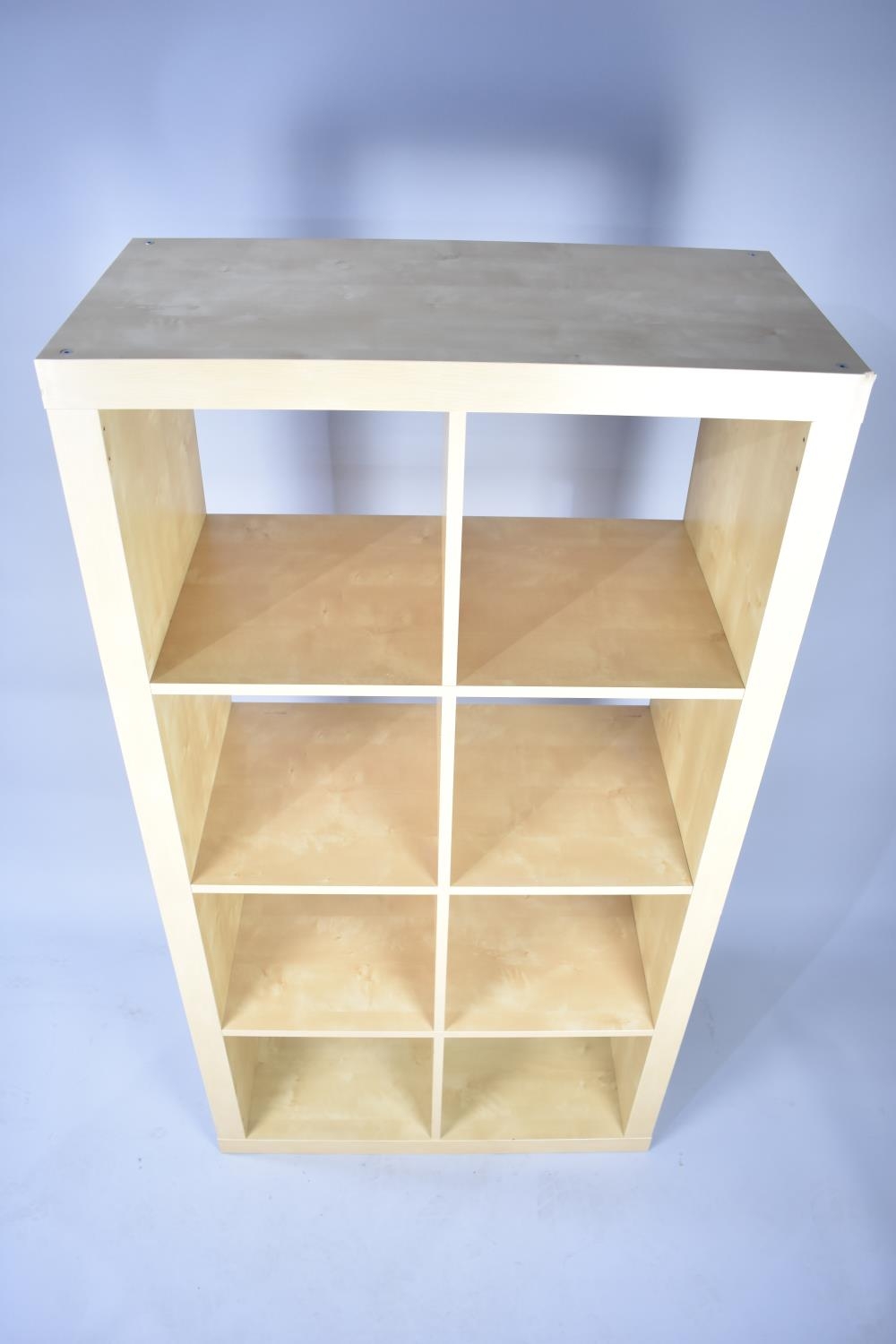 A Modern Eight Section Storage Unit, 79cms Wide and 120cms High - Image 2 of 2