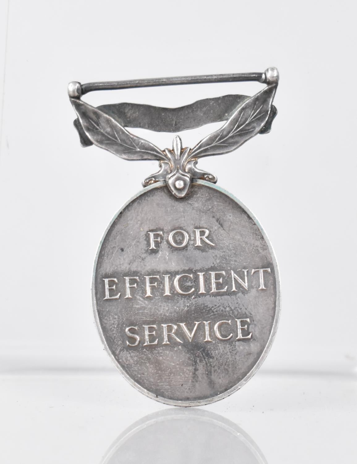A Territorial Army "For Efficient Service" Medal Awarded to 855973 Sgt J Edward RA - Image 2 of 2