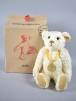 A Boxed Steiff Millennium Bear by Danbury Mint with Certificate
