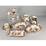 A Collection of Various Mason's China to Comprise Mandalay Dishes, Rectangular Tray, Jugs etc