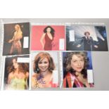 A Collection of Various Signed Photographs to Comprise Catherine Zeta Jones, Gwyneth Paltrow,