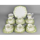 A Royal Albert "April Showers" Hand Painted Tea Set to Comprise Six Cups, Six Saucers, Six Side