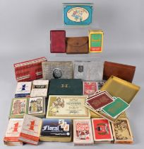 A Collection of Various Vintage Playing Cards and Card Sets Etc