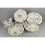 A Royal Doulton Kingswood Pattern Dinner Service to Comprise Six Large Plate, Six Small Plates, Oval