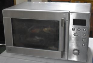 A Stainless Steel Microwave