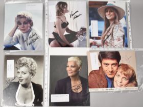 Collection of Various Signed Photographs Relating to Singer/Actresses to Include Vanessa Redgrave,