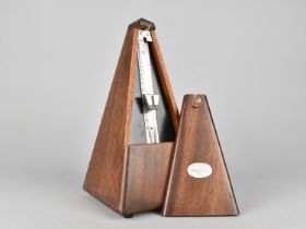 A Mid/Late 20th Century French Metronome Inscribed Maelzel Paquet, Movement in Need of a Little