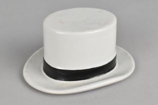 A Novelty Moss Bros Ceramic Top Hat, 11cm Long