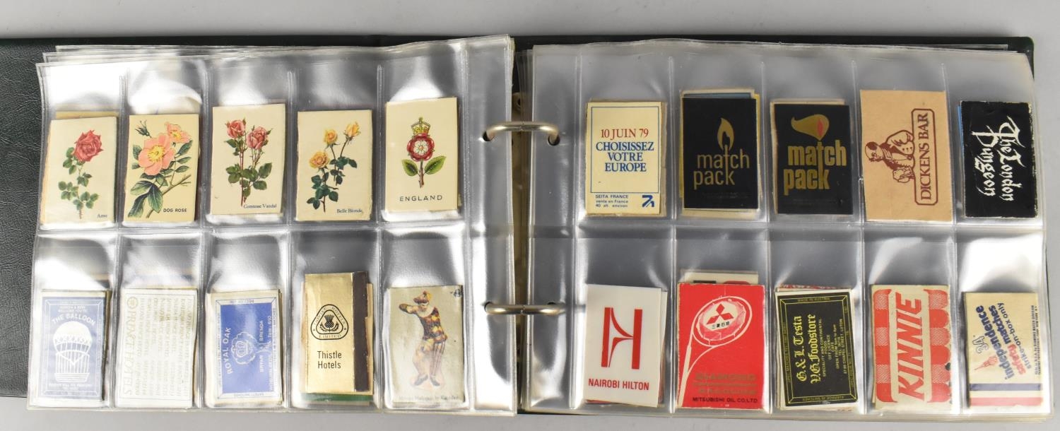 A Ring Binder Containing Advertising Matchbox Covers, Mainly British - Image 8 of 19