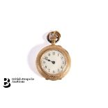 18ct Gold Miniature Pocket Watch