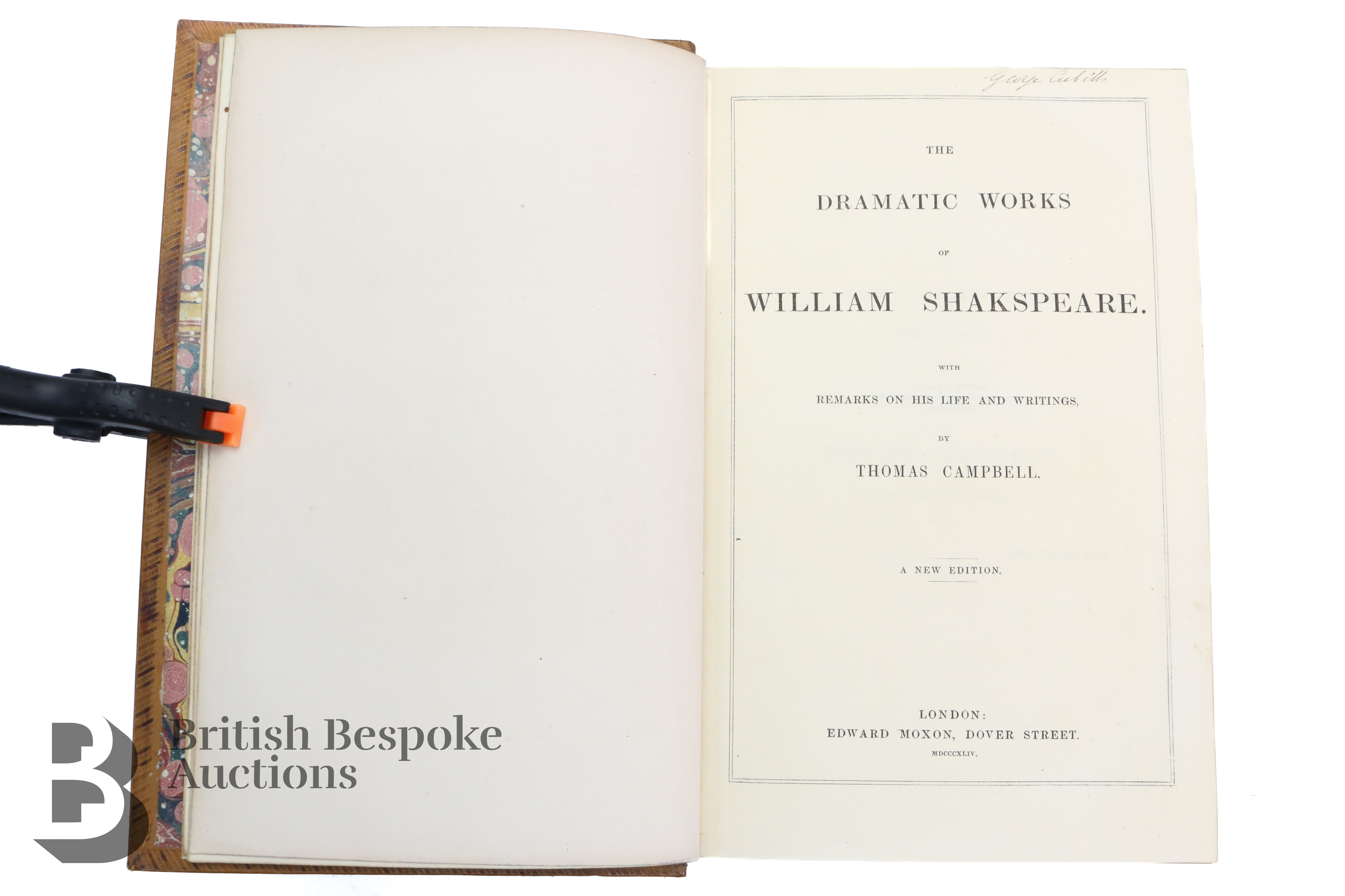 Seven Volumes of Shakespeare and British Drama Fine Bindings - Image 8 of 52