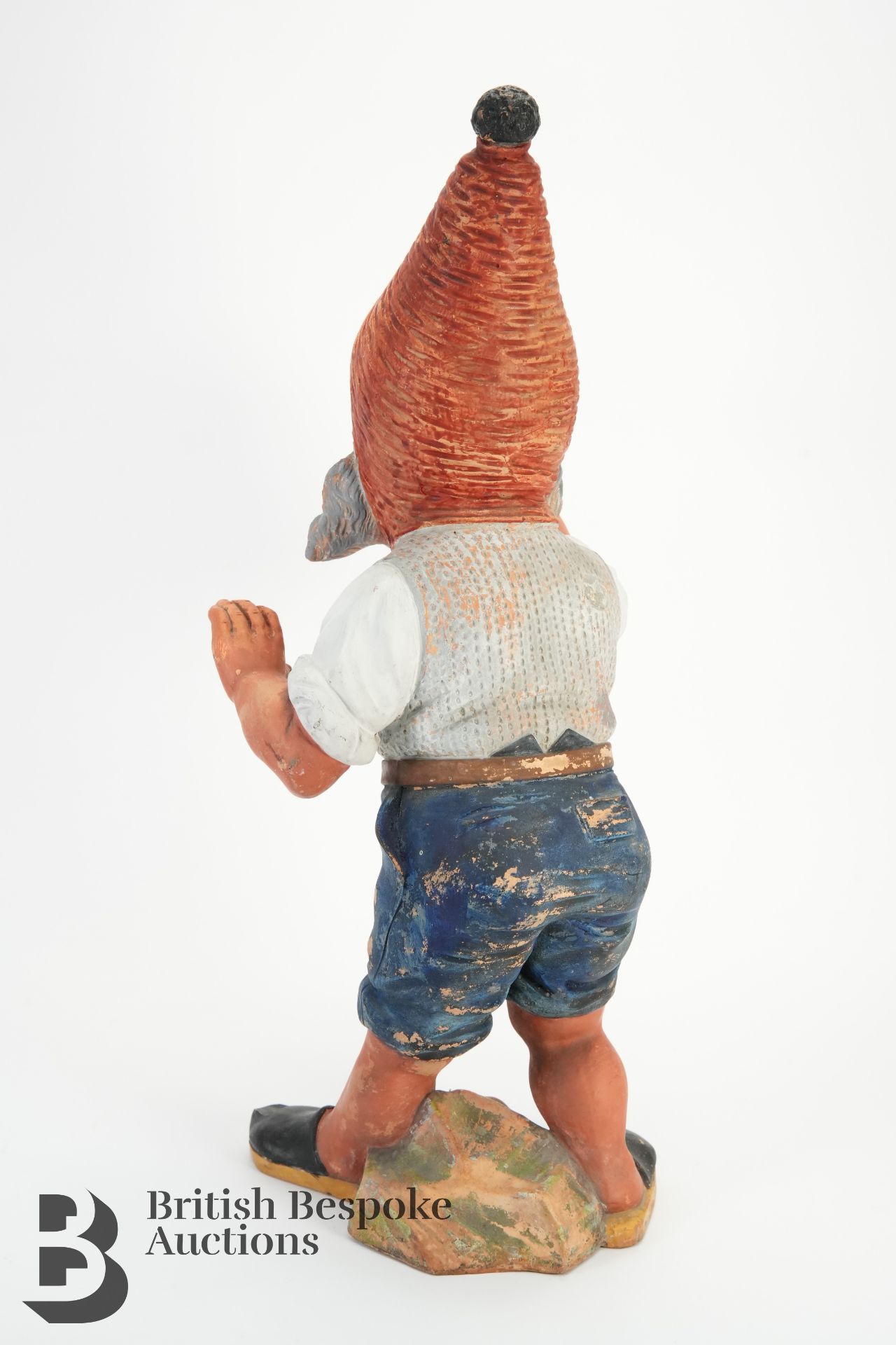 Large Terracotta German Gnome - Bild 3 aus 3