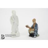 Chinese Blanc de Chine Statuette