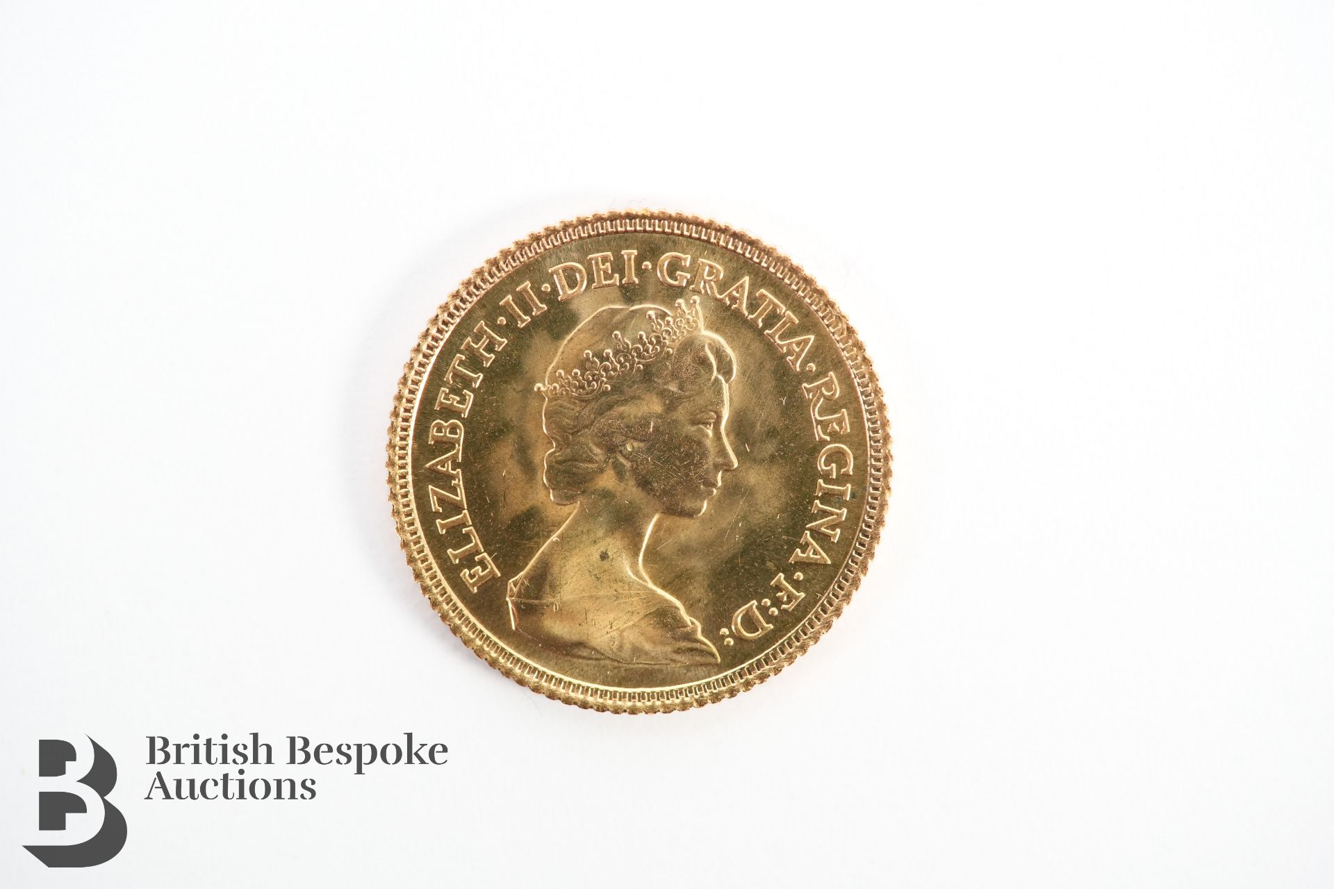 Elizabeth II 1982 Gold Half Sovereign - Image 2 of 2