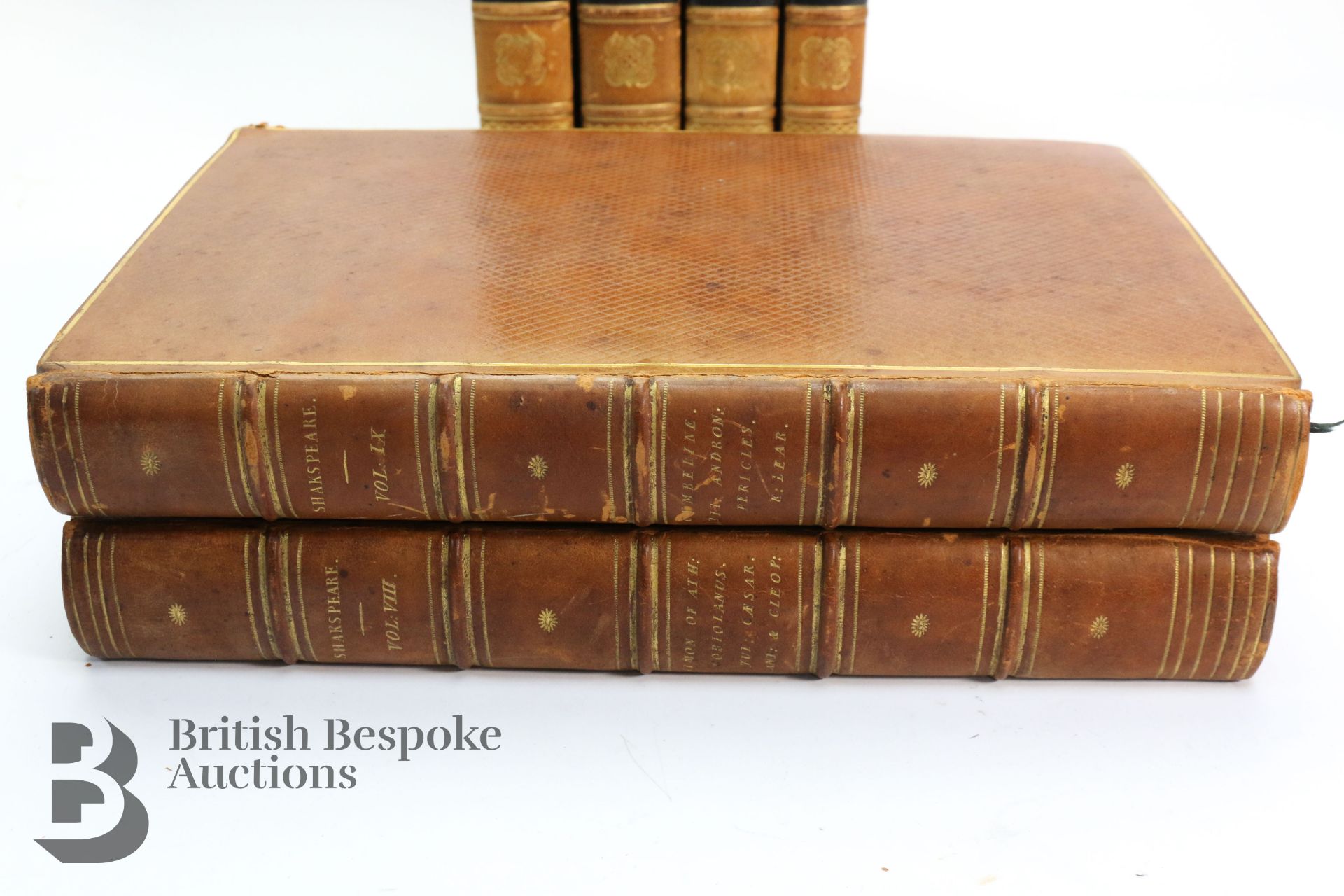 Seven Volumes of Shakespeare and British Drama Fine Bindings - Image 11 of 52