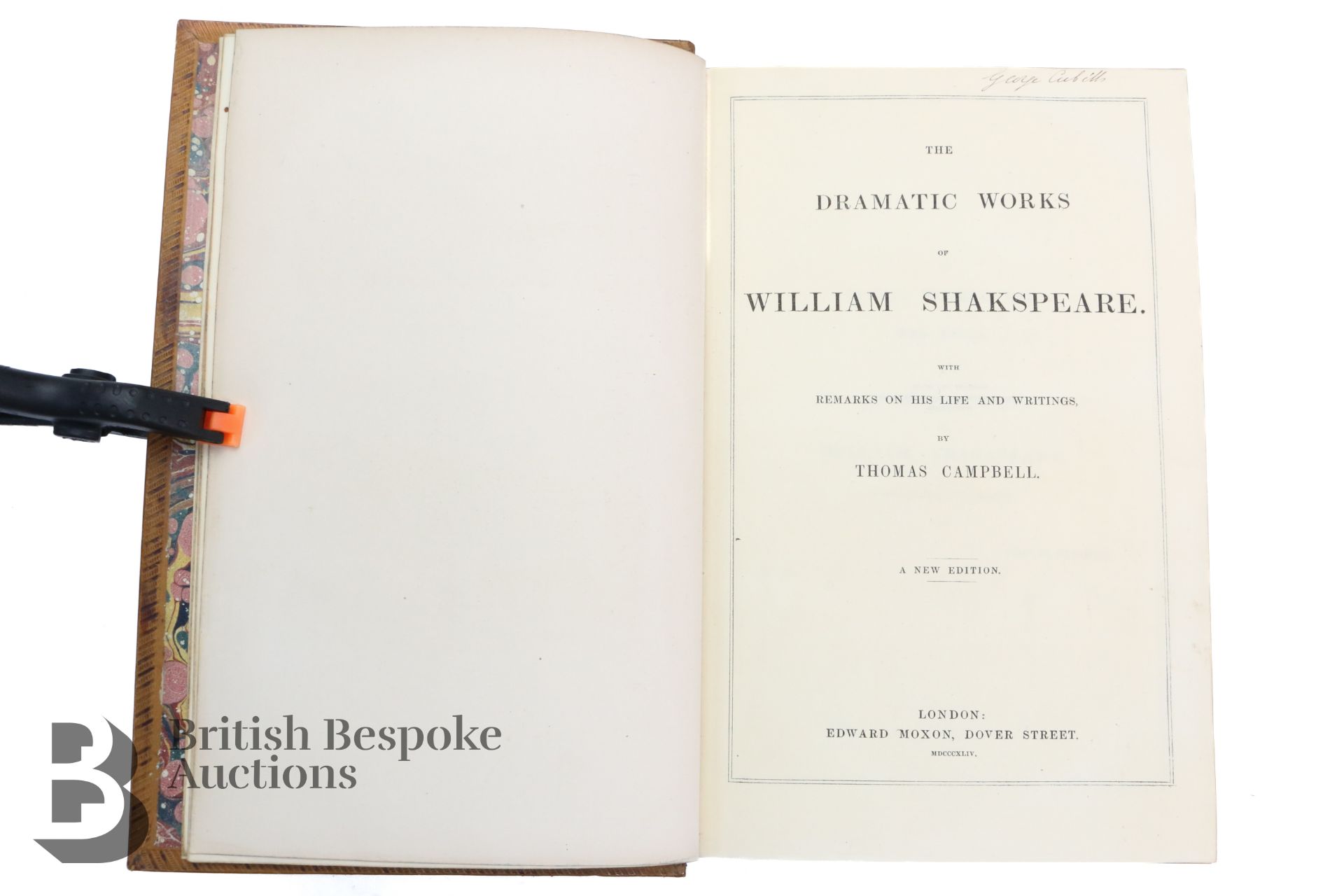 Seven Volumes of Shakespeare and British Drama Fine Bindings - Image 34 of 52