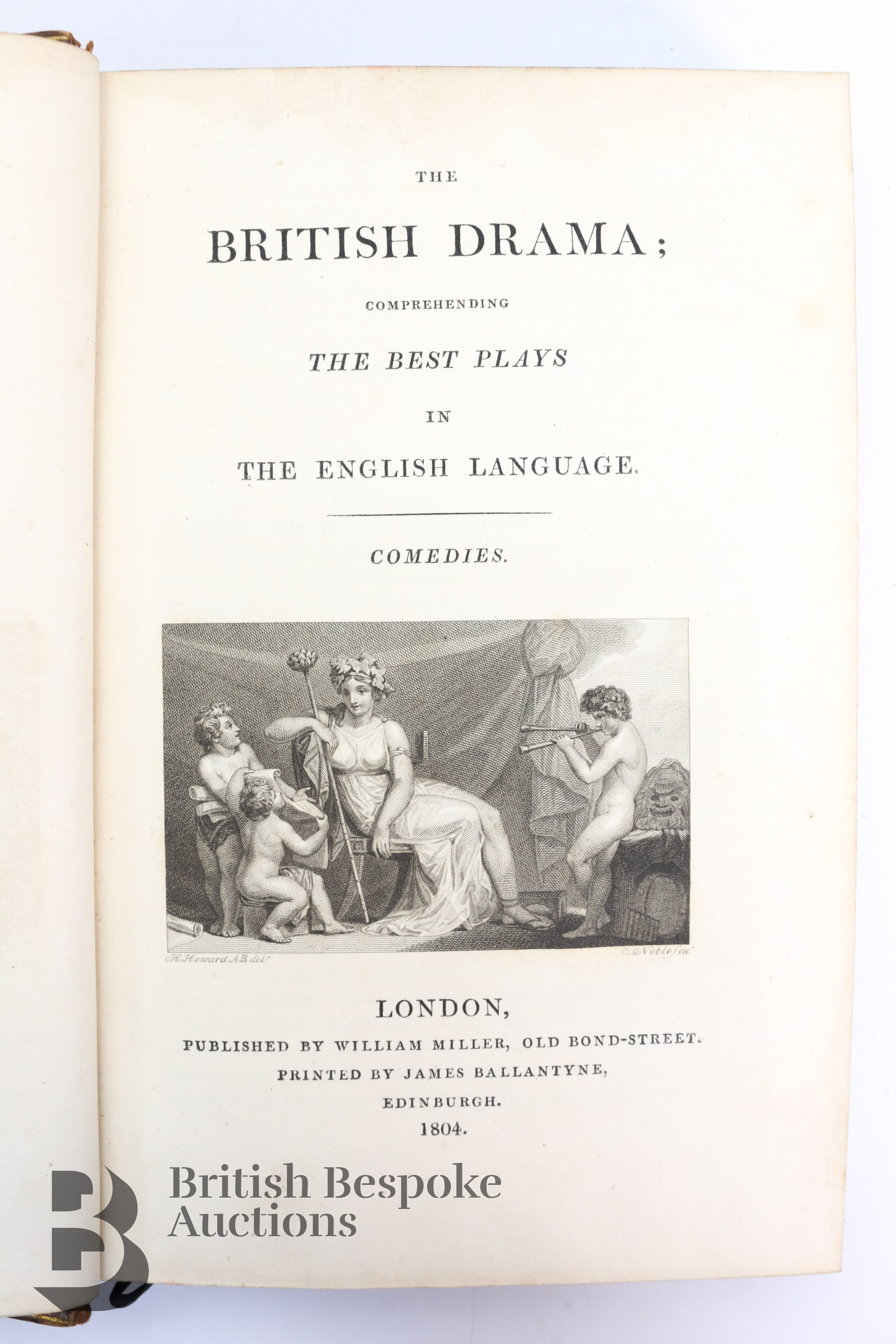 Seven Volumes of Shakespeare and British Drama Fine Bindings - Image 50 of 52