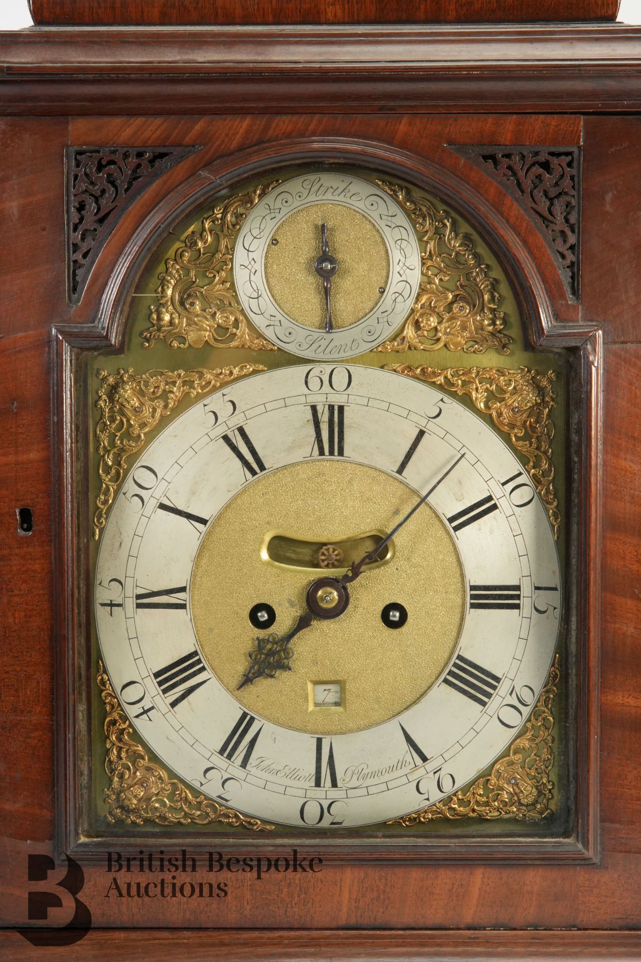 18th Century Table Timepiece - John Elliott, Plymouth - Image 2 of 11