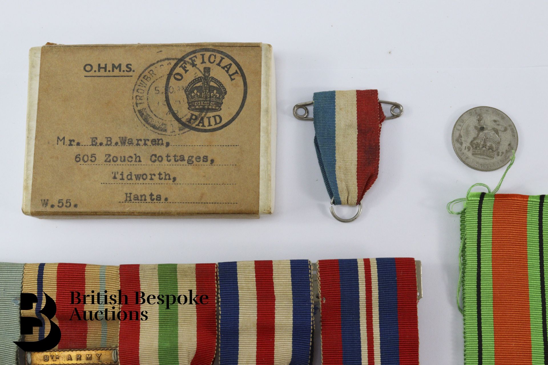 WWII Medal Group - Bild 4 aus 5