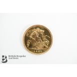 Elizabeth II 1982 Gold Half Sovereign