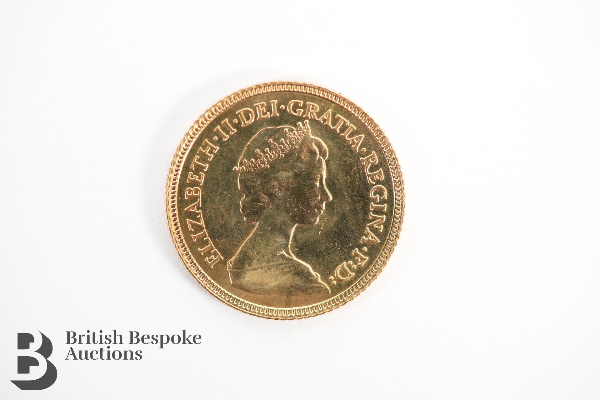 Elizabeth II 1982 Gold Half Sovereign - Image 2 of 2