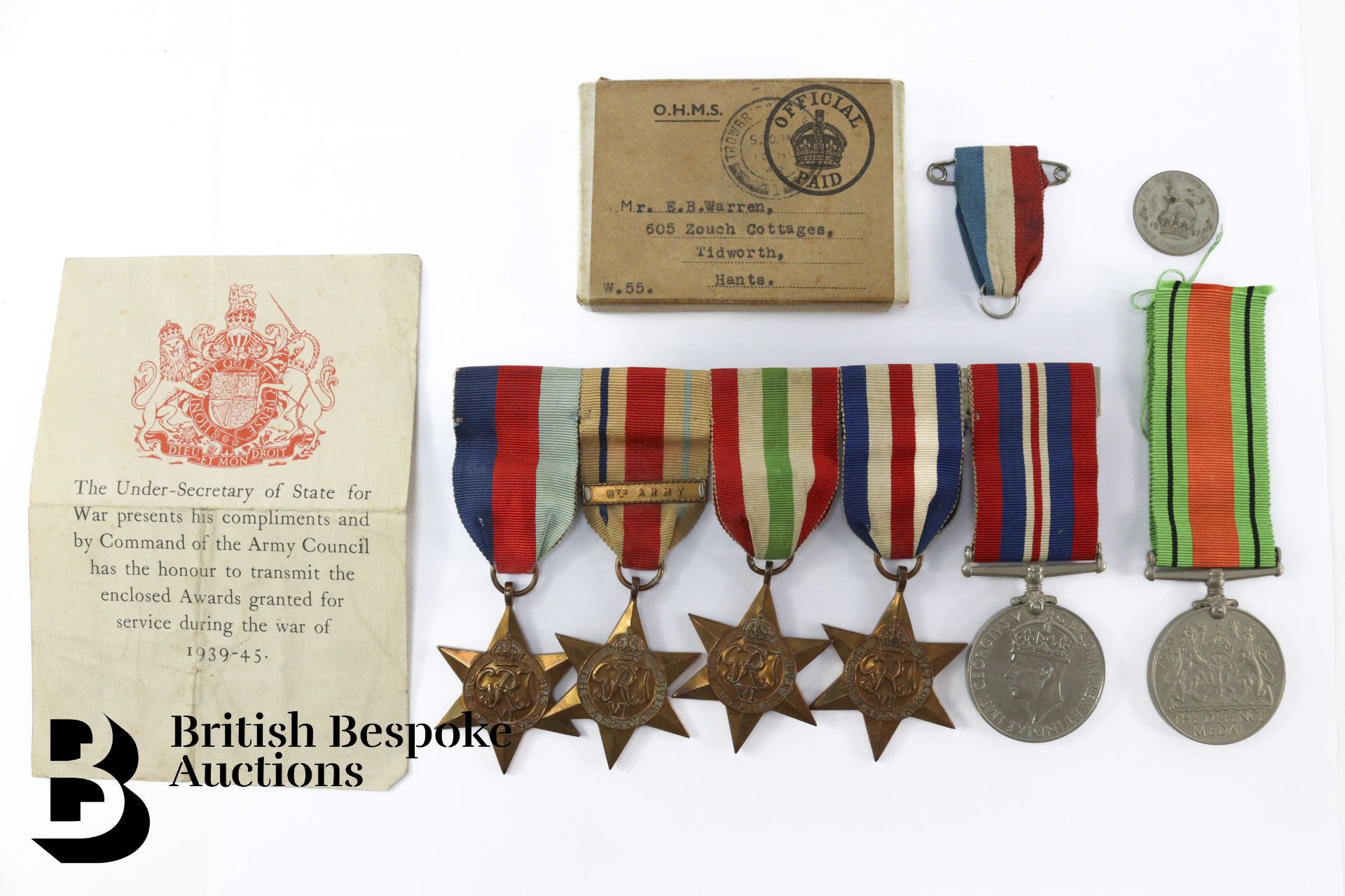 WWII Medal Group