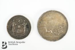 George I Silver Medallion (1715-1719)