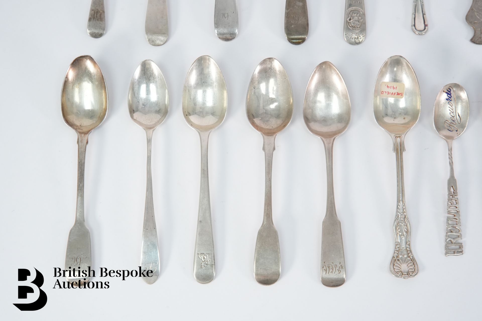 Irish Silver Spoons - Image 2 of 5