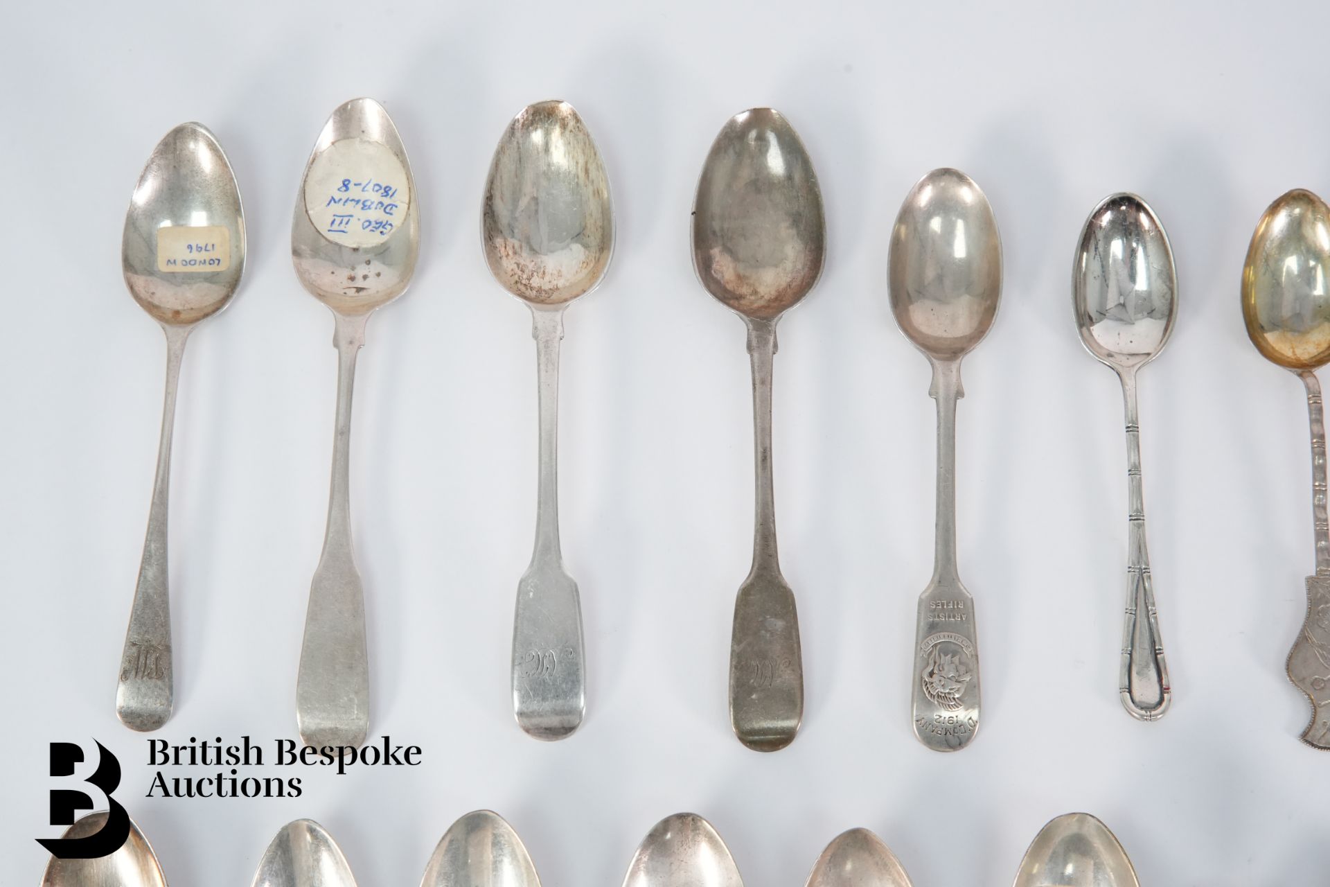 Irish Silver Spoons - Image 5 of 5