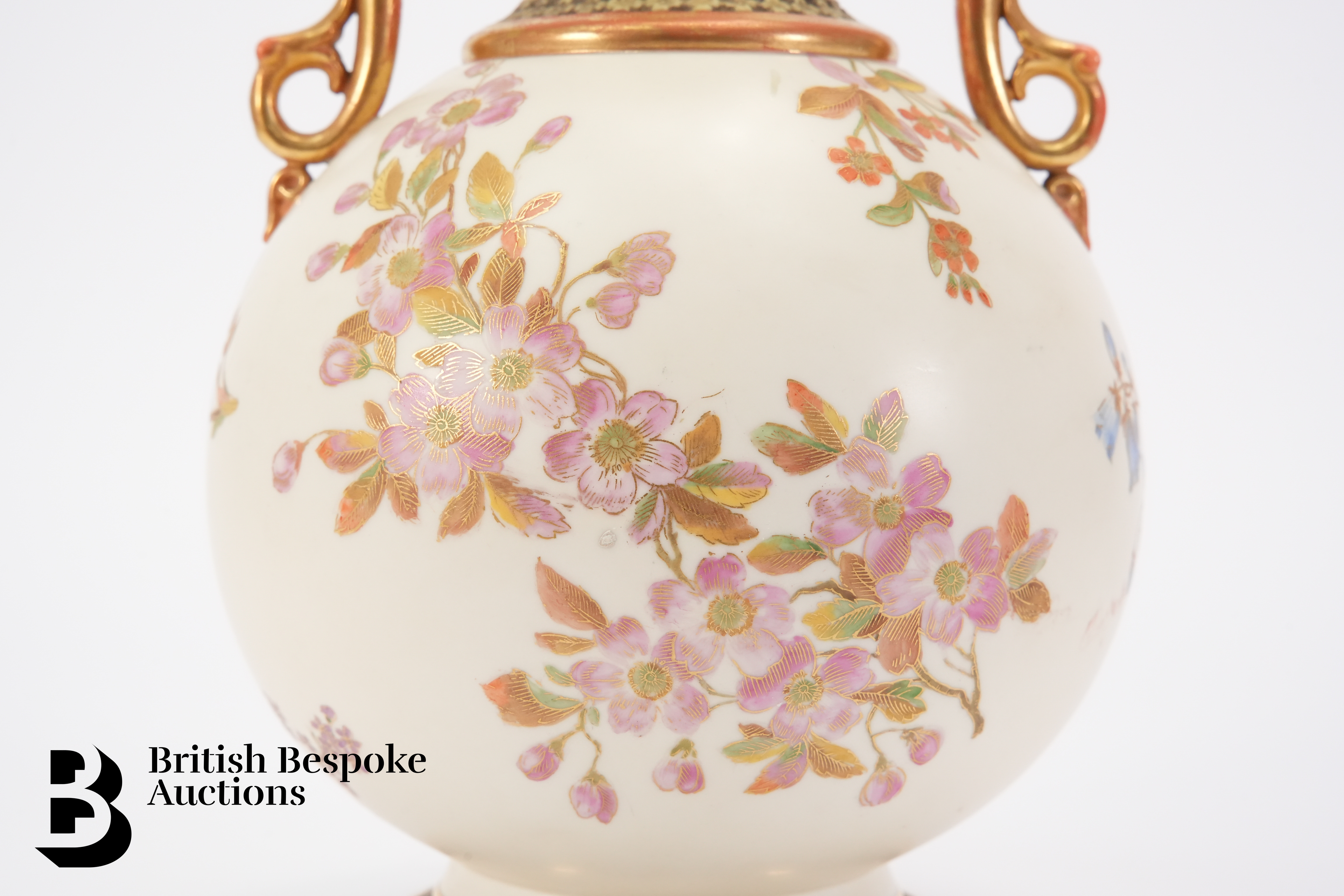 Royal Worcester Blush Ivory Vase - Image 4 of 6